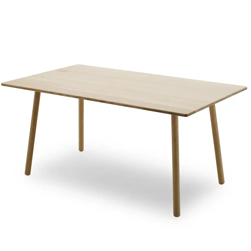 Georg ruokapöytä 155x90 cm Obehandlad tammi