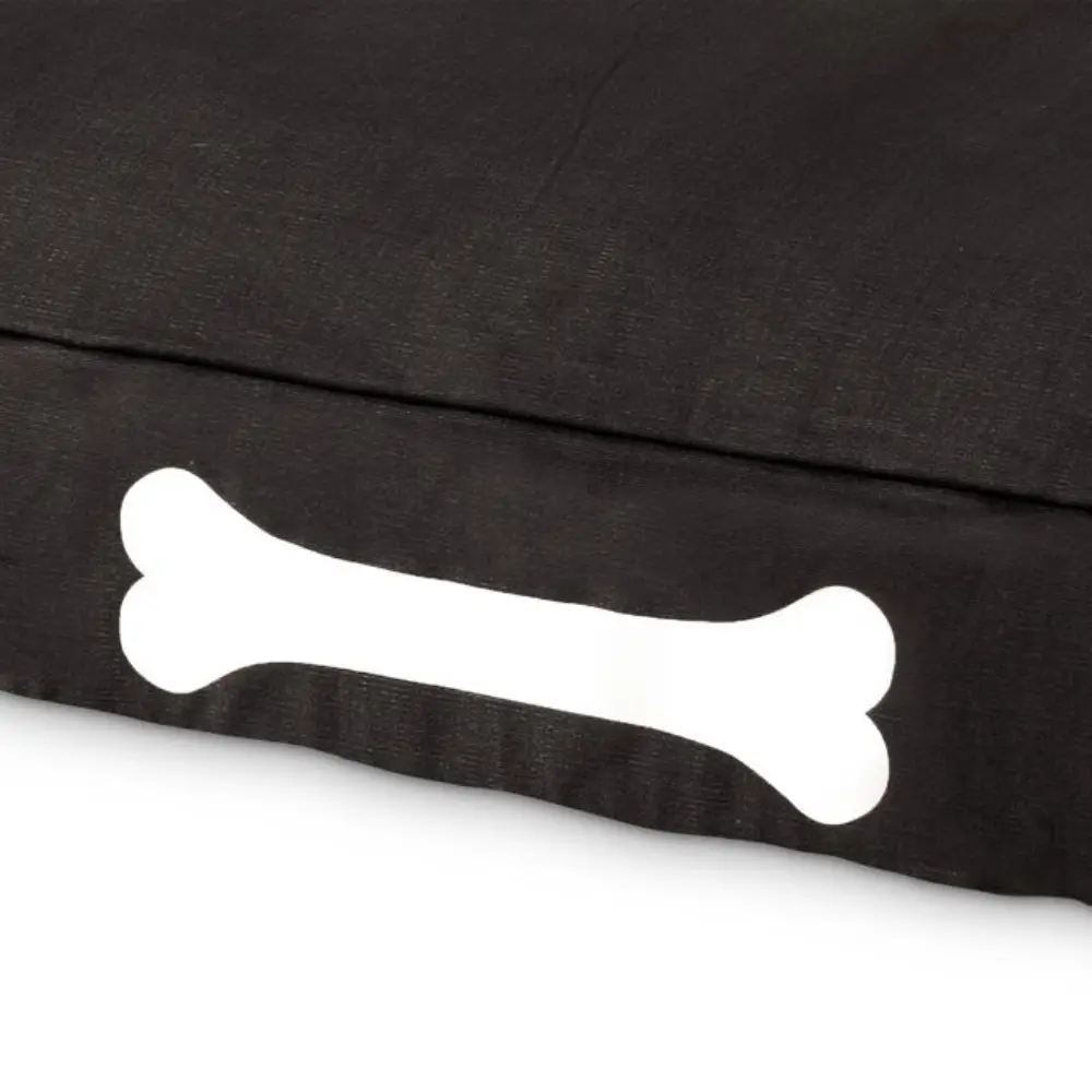 doggielounge L canvas Koiran sänky recycled black licorice