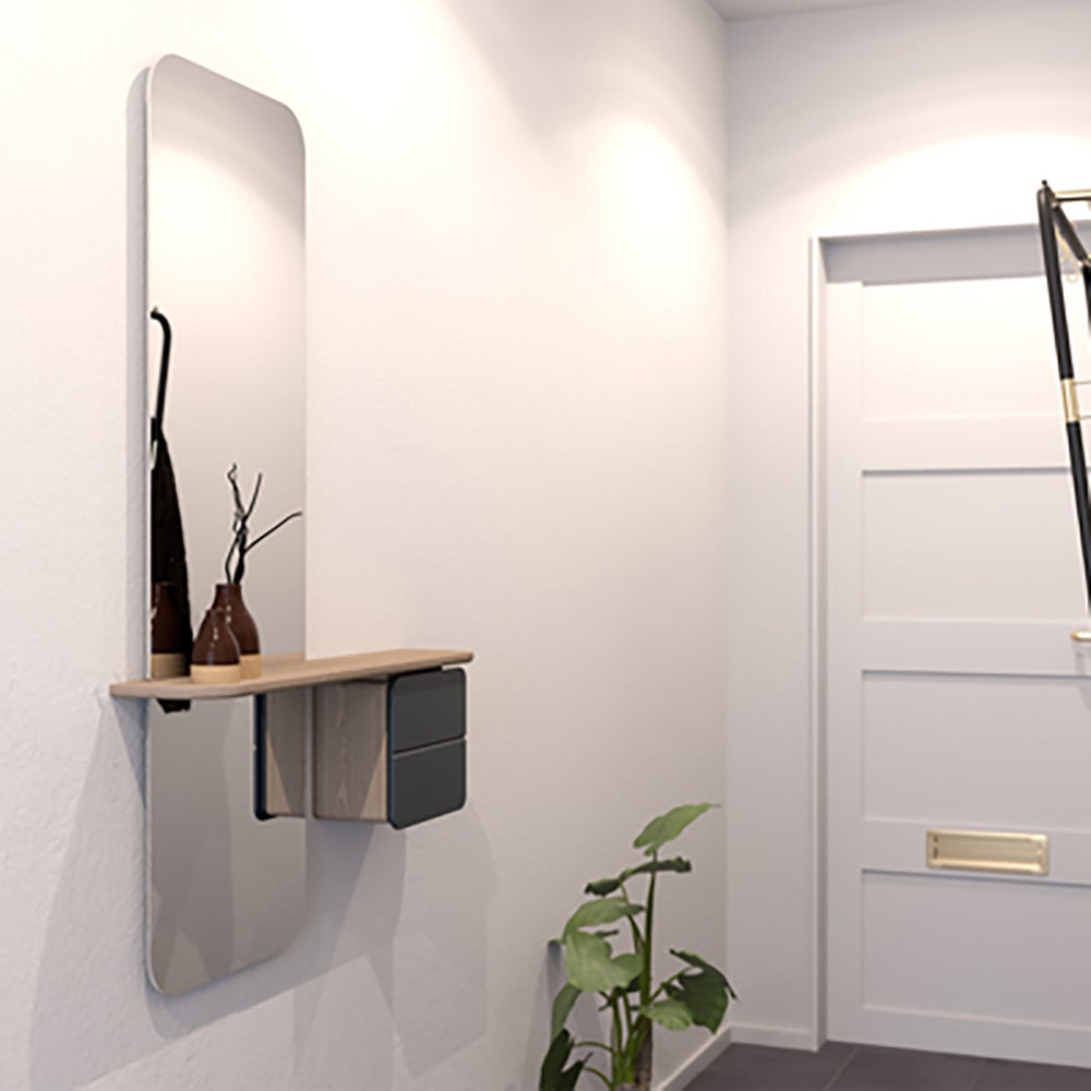 One More Look peili tammi/Anthracite Grey