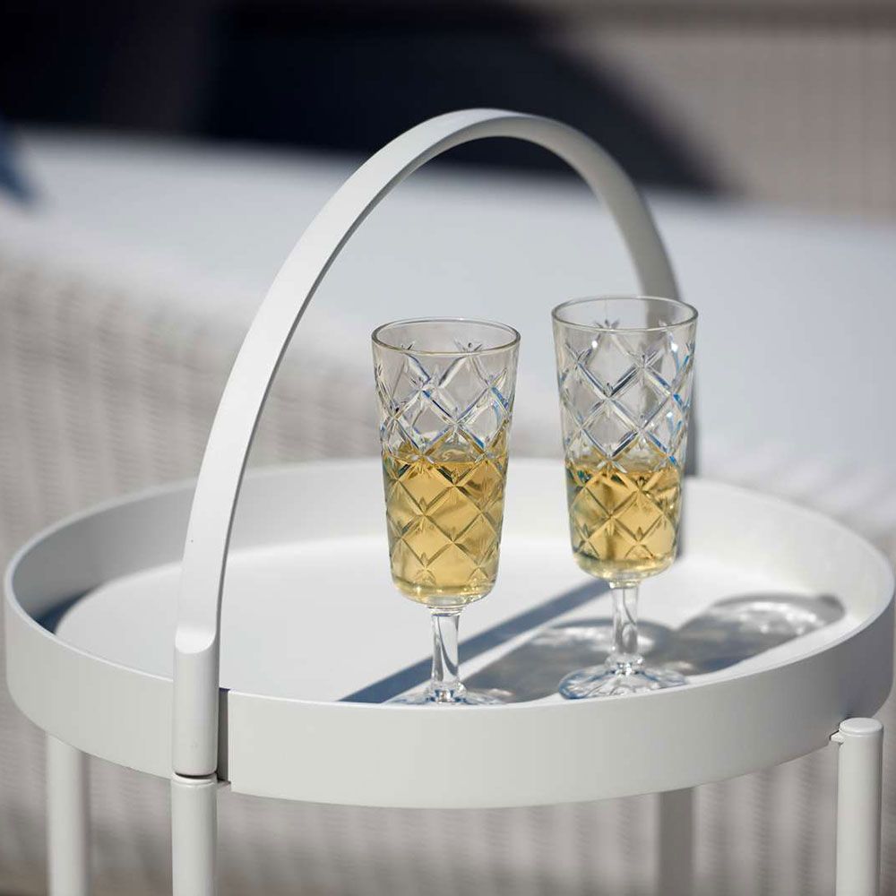 Roll Vaunu / Sivupöytä Valkoinen