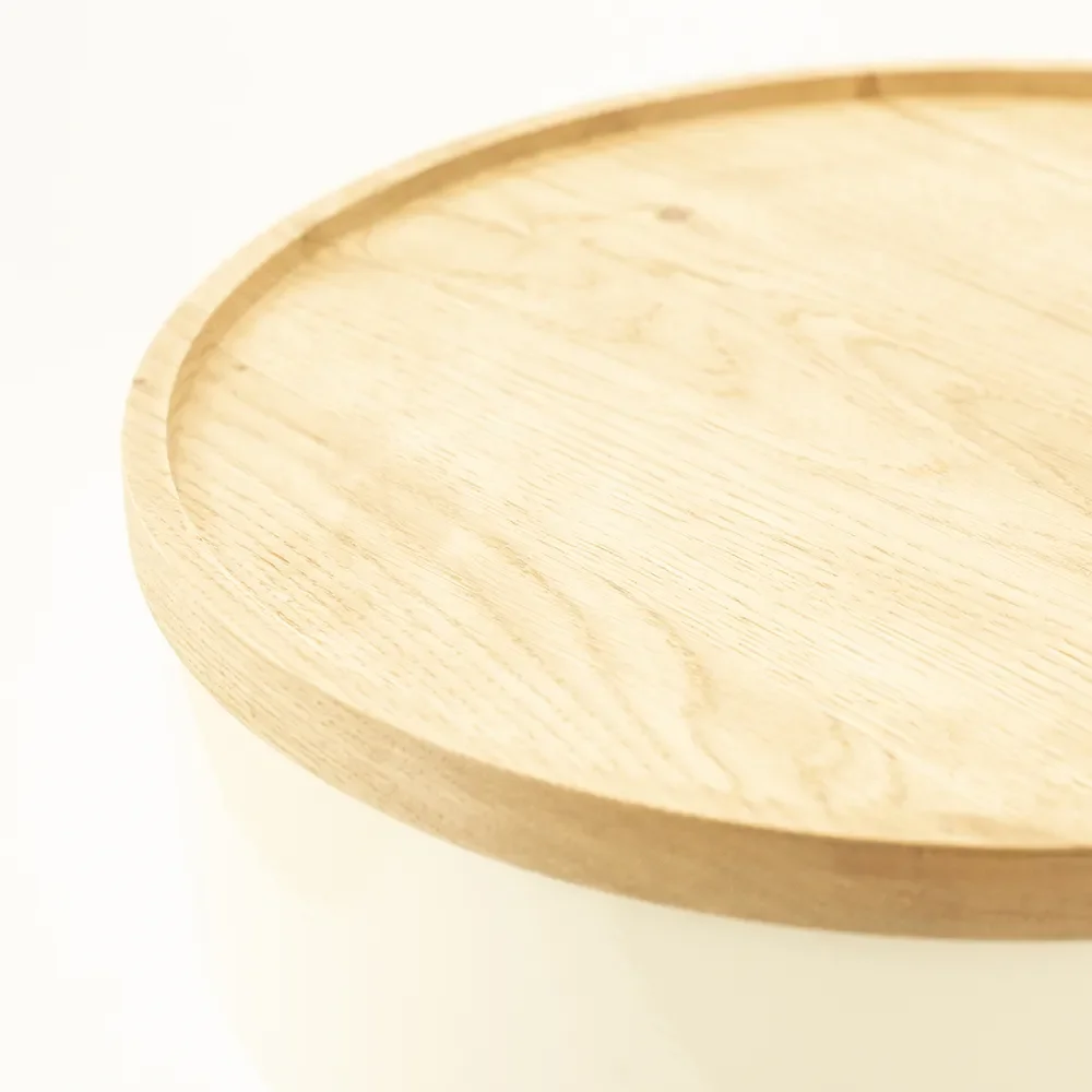 Tondo sivupöytä 37 cm beige