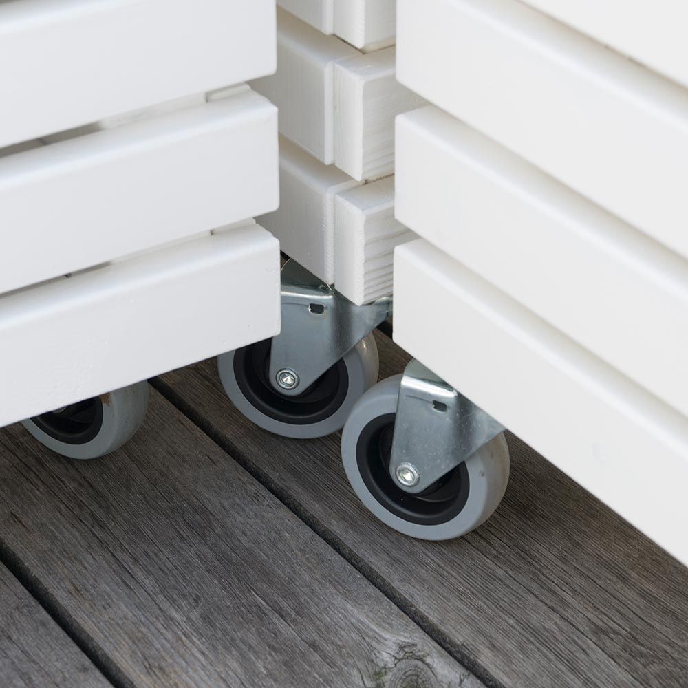 Bara Vara nojatuoli valkoinen 