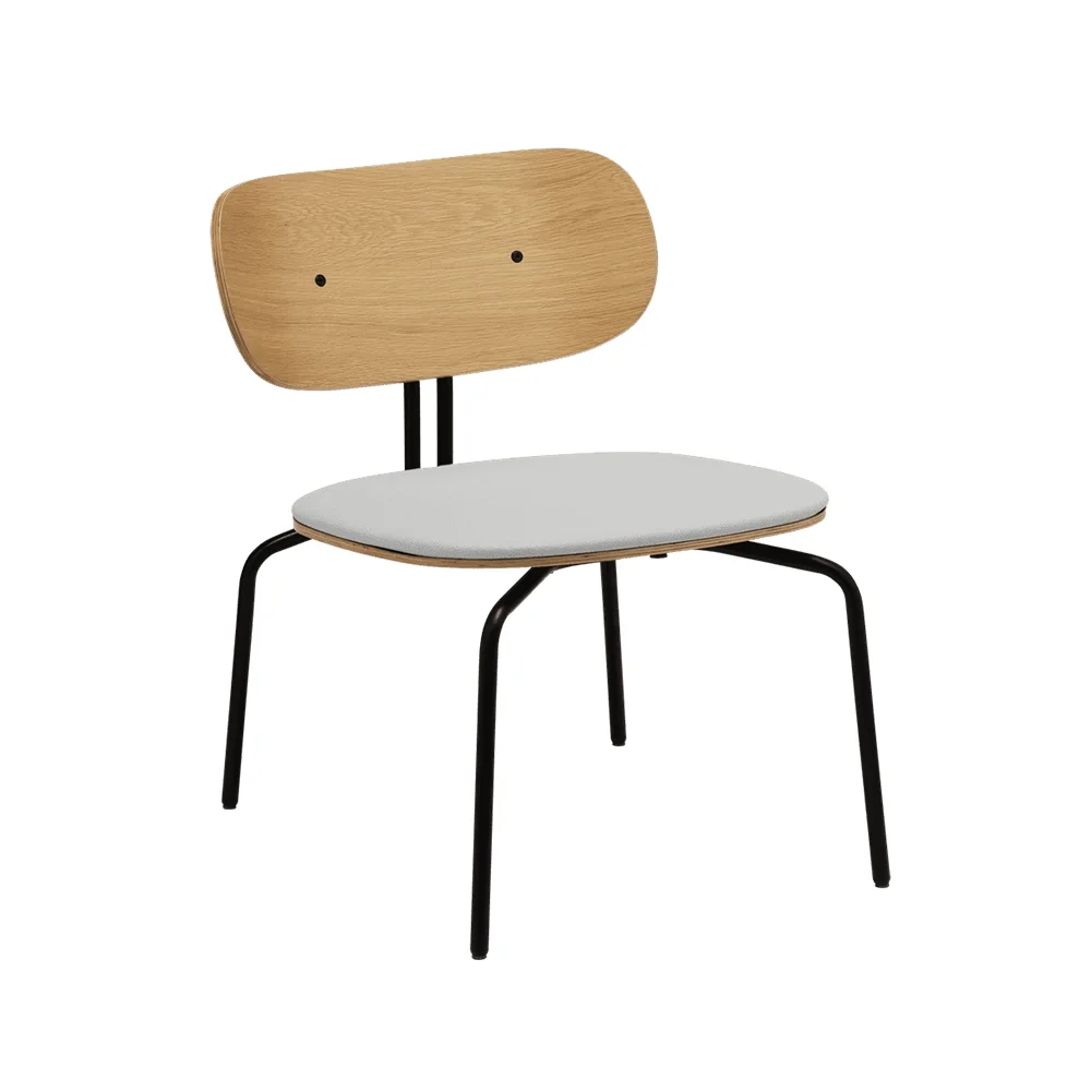 Curious nojatuoli tammi/musta Sterling