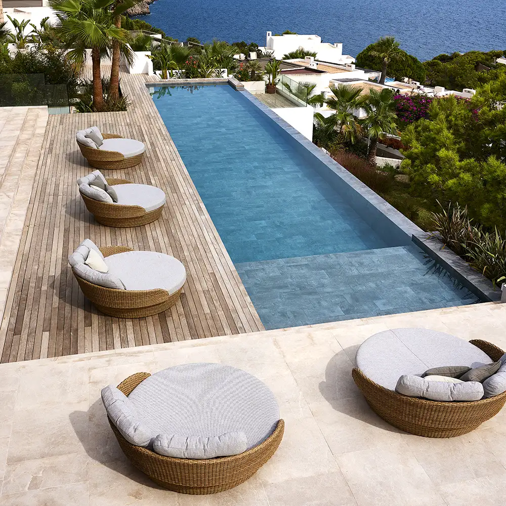 Ocean daybed Natural Flat Weave 