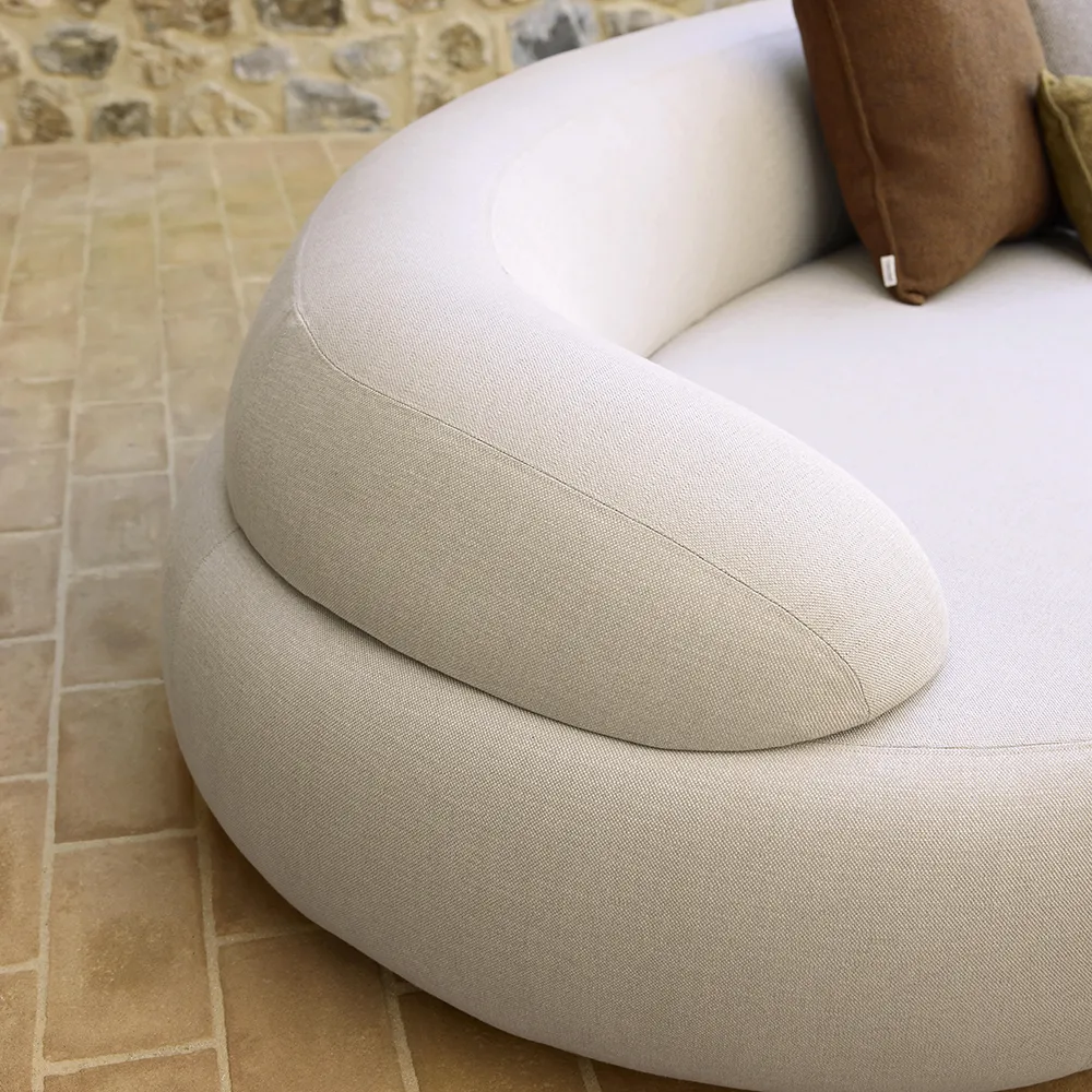 Mellow sohvamoduuli oikealla pitkällä selkänojalla Sand