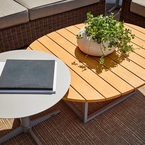 Olive sohvapöytä 80x110 cm khaki / Bamboo