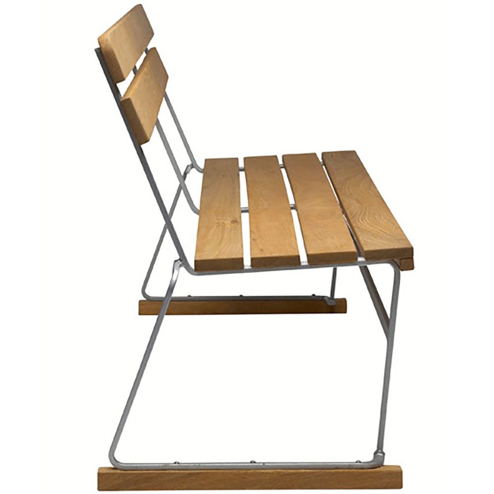 Sohva 5 öljyttyä tammea Grythyttan Stålmöbler 