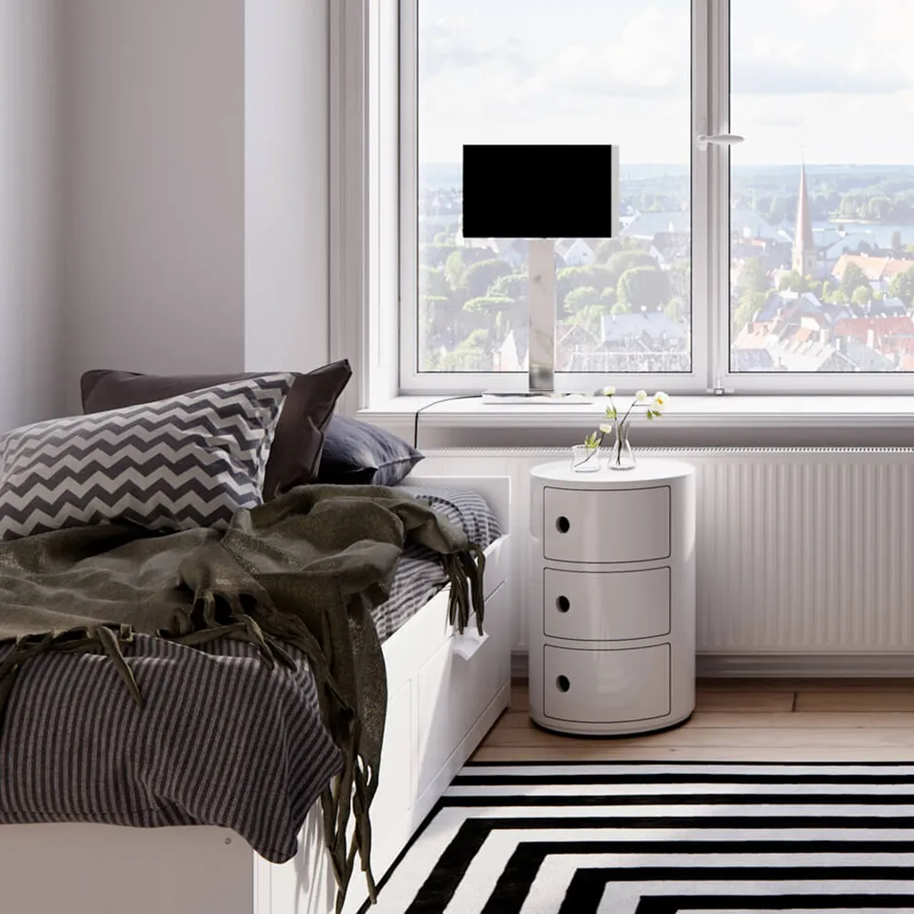 Prime pöytävalaisin 69cm Kromi