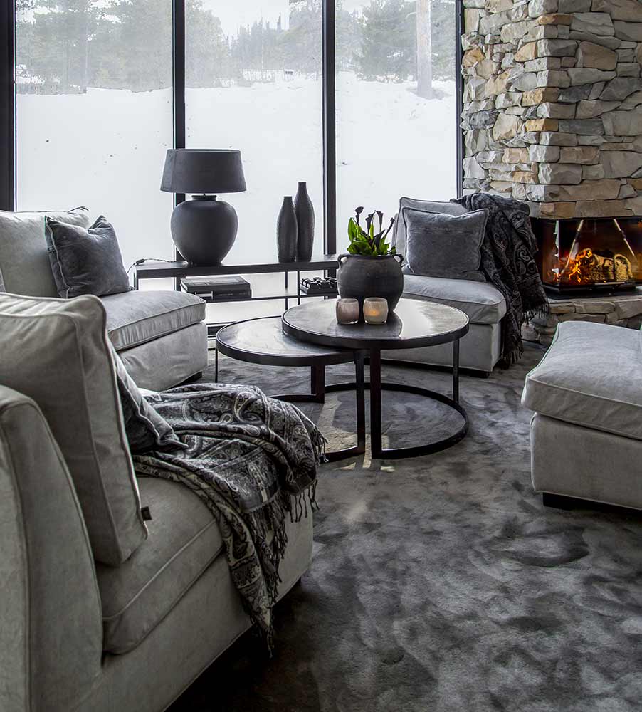 Town nojatuoli True Grey Artwood