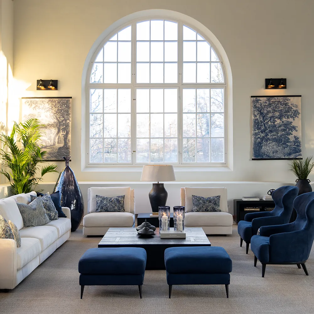 Foresta BLU Kangas 120x150 cm