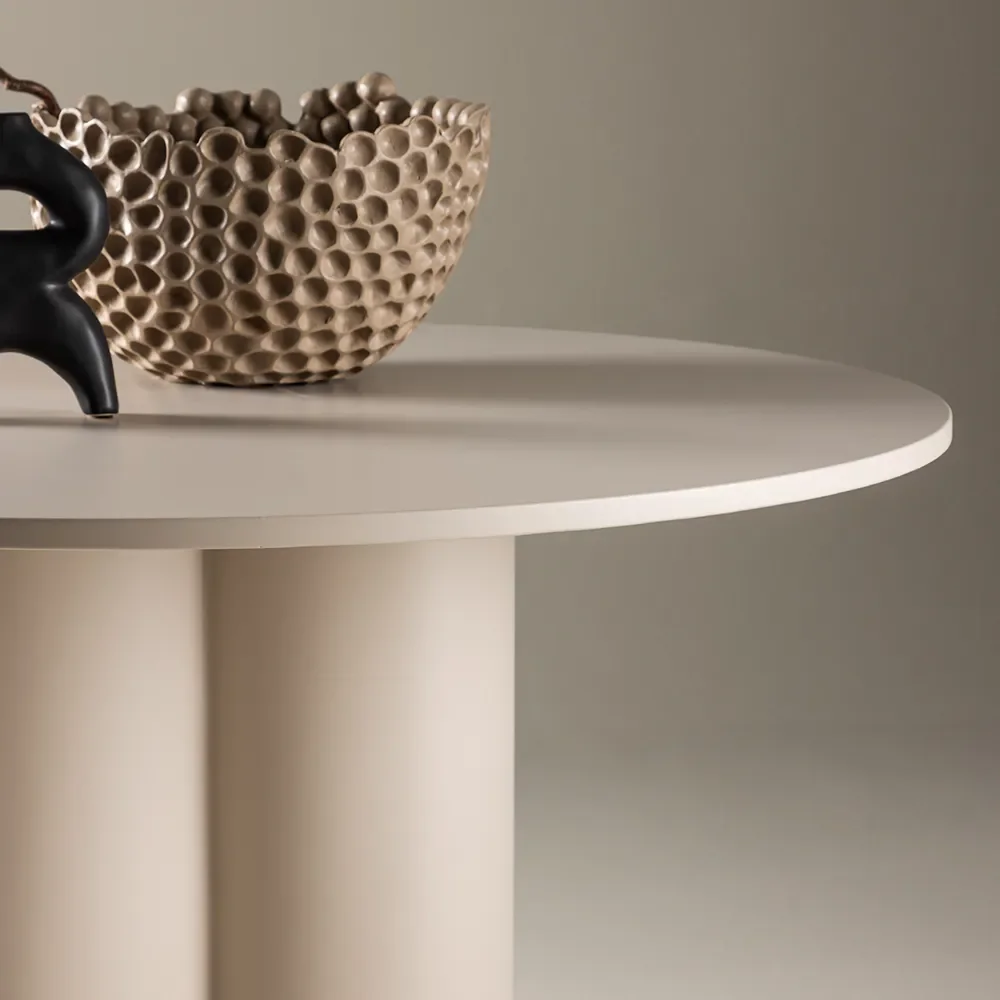 Olivia Ruokapöytä 110 cm Beige