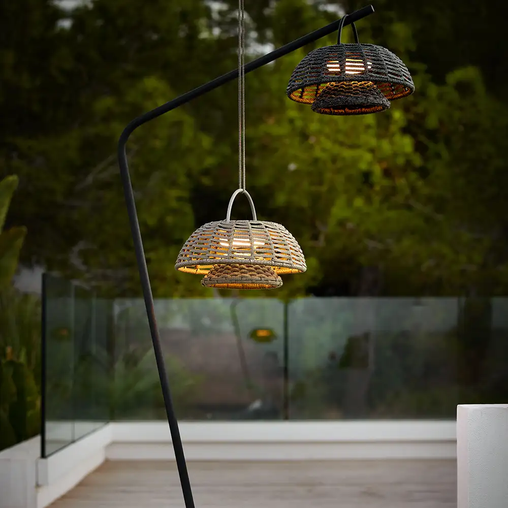 Illusion lattiaständi Graphite, Soft Rope