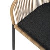 Delta tuoli    Musta / Natural Wicker/ Teddy Black