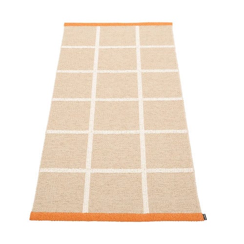 Kudottu Matto Criss Beige 70x150 cm