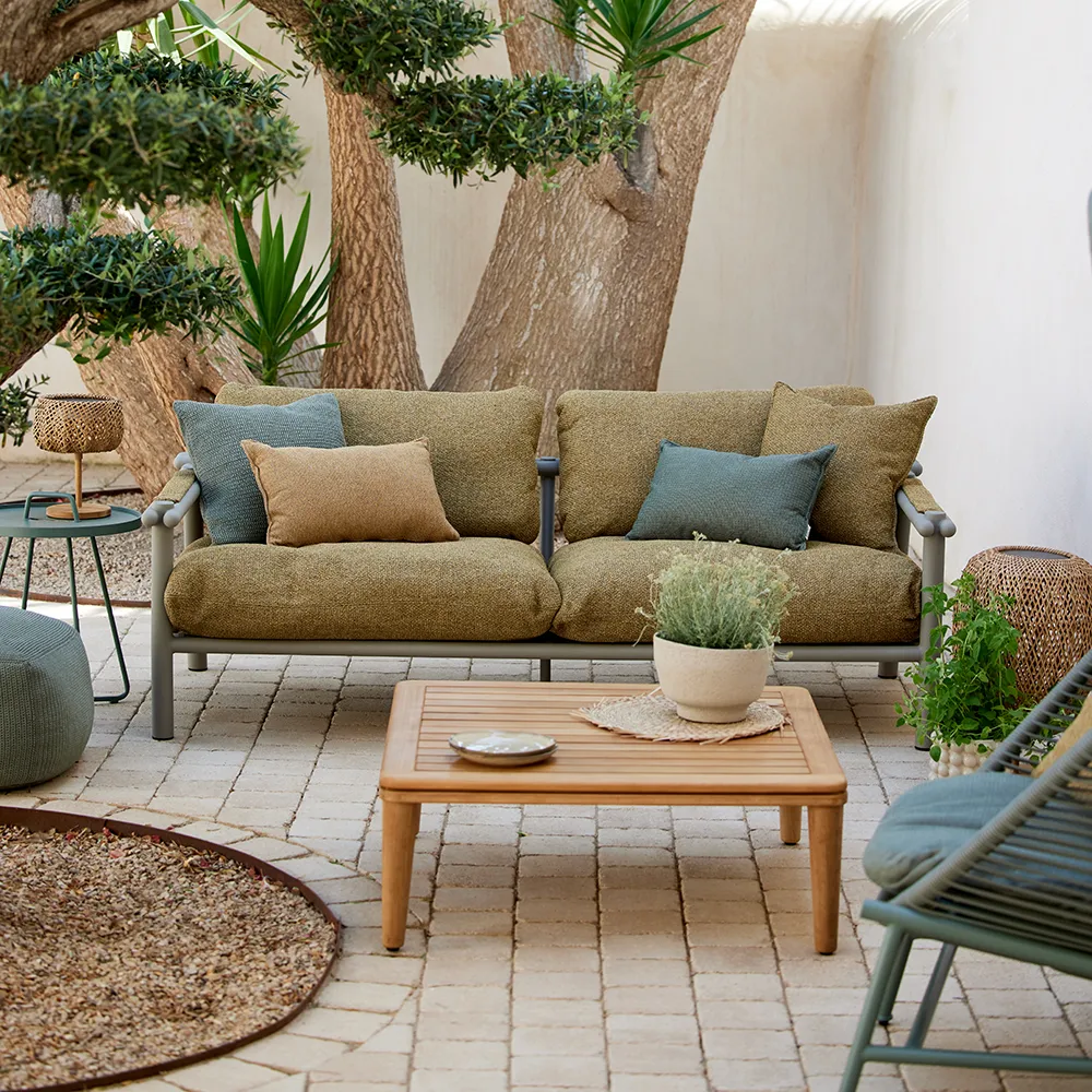 Sticks 2 istuttava sohva Taupe