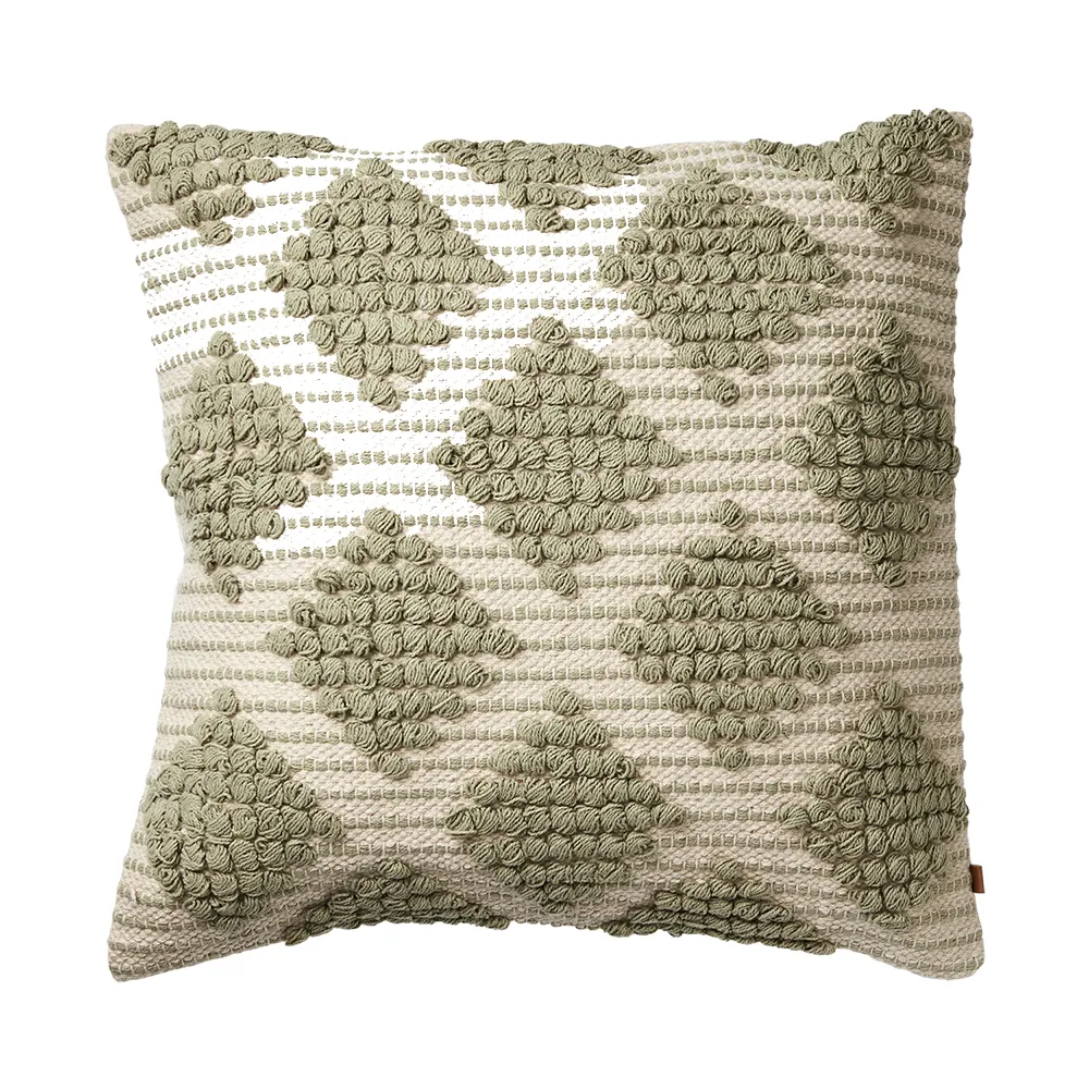 MINNA Tyynynpäällinen Vihreä/norsunluu