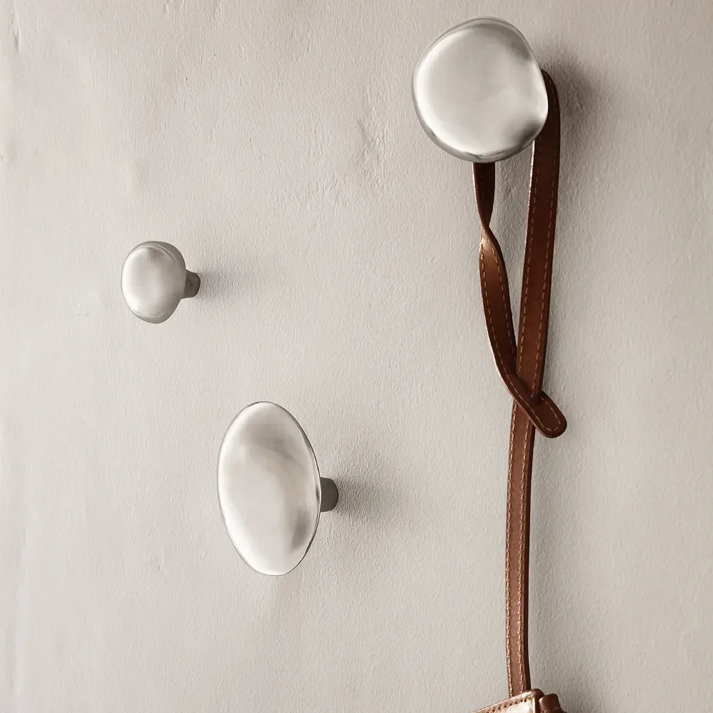 Chanterelle koukku - Brushed Stainless Steel