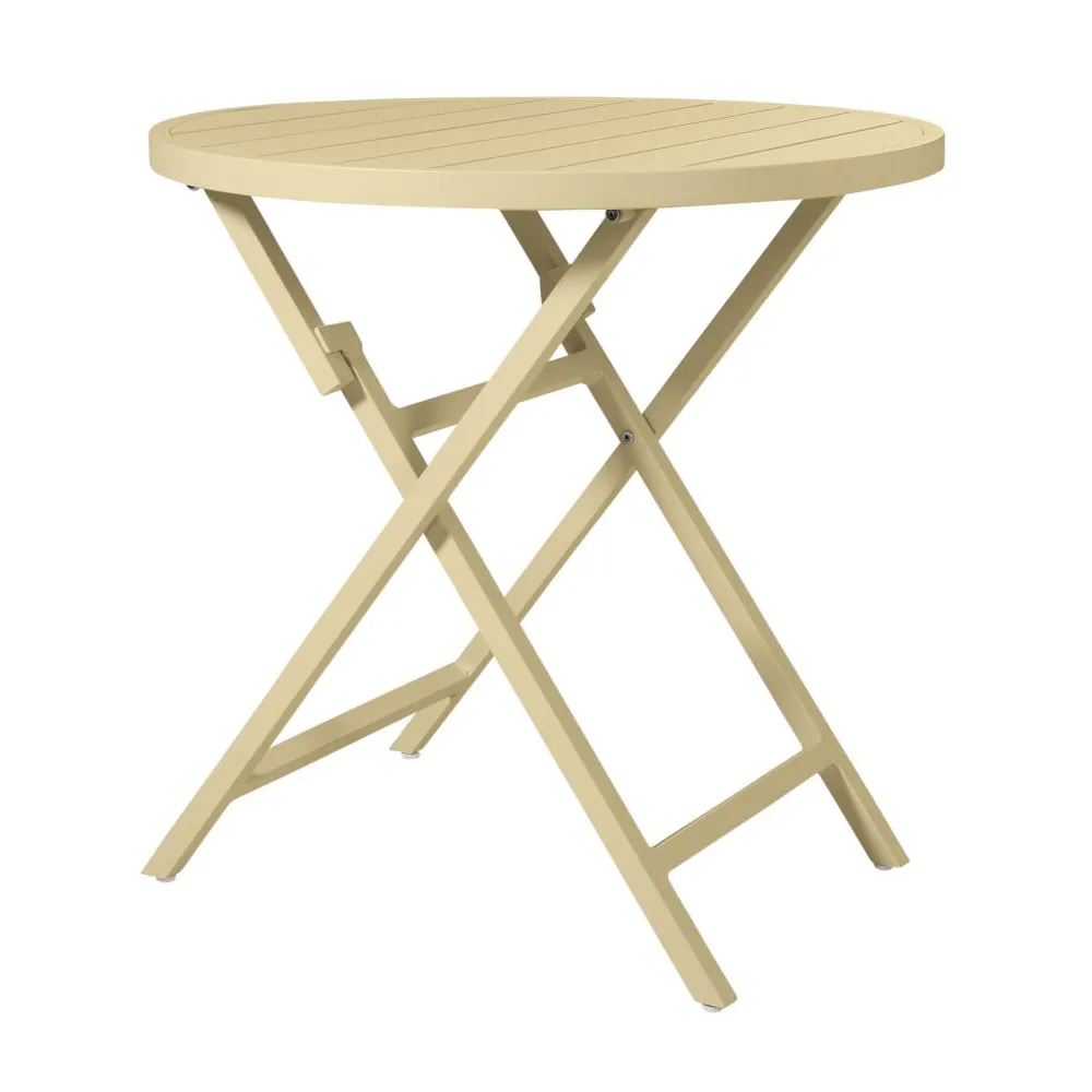 WILKIE Taitettava pöytä Ø72 - Sitruuna