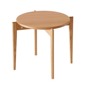Tilia sohvapöytä Ø51 cm Öljytty tammi