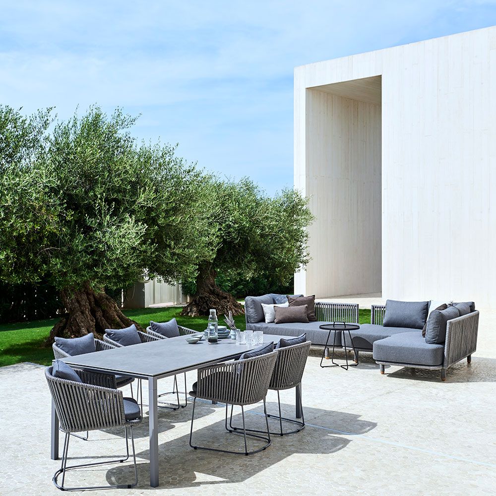 Moments käsinojatuoli Harmaa