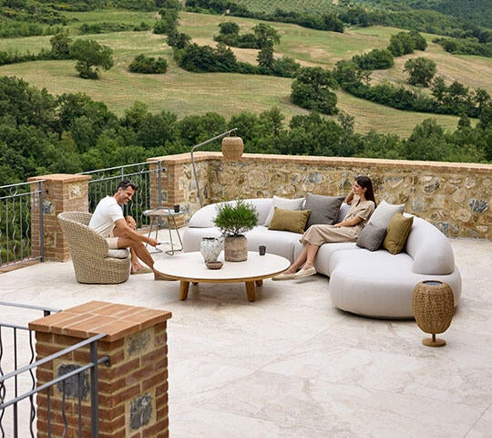 Mellow sohvan keskimoduuli Sand