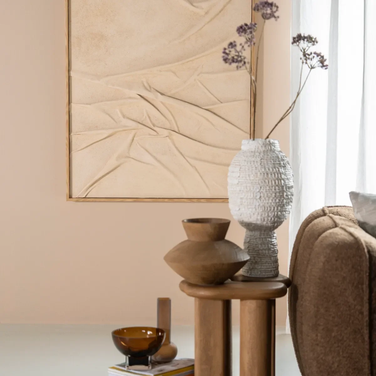 Veck 90x120 cm 90x4,9x120 cm beige