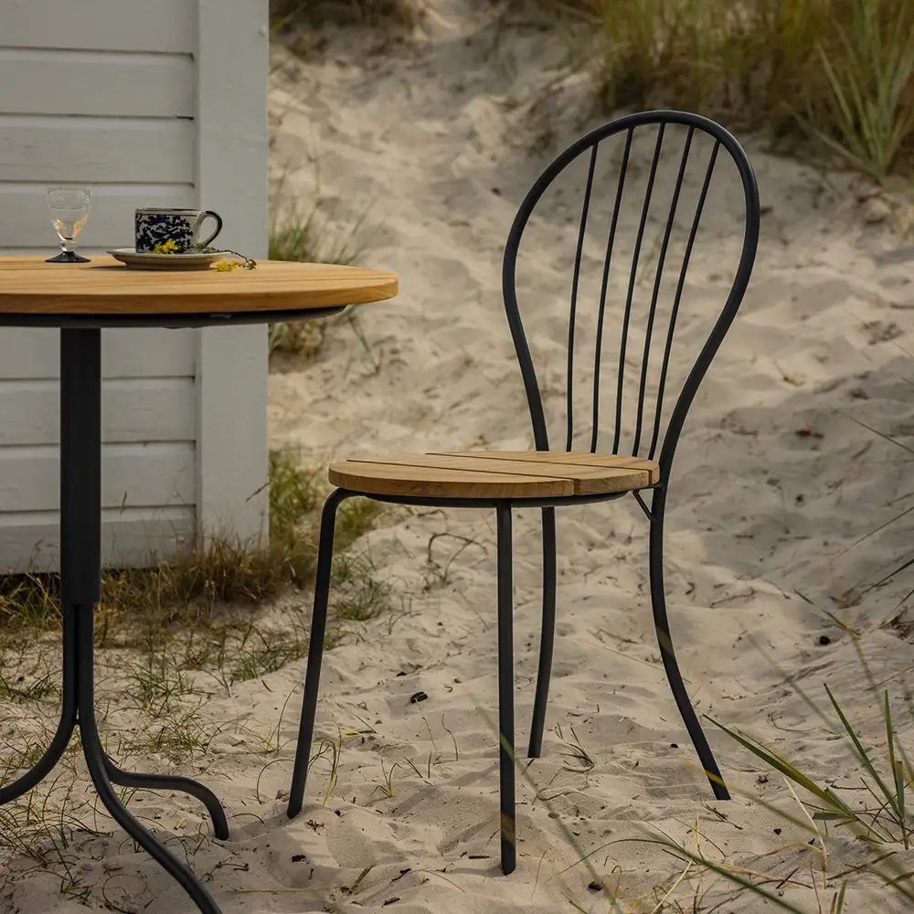 Akleja tuoli tiikki/harmaa Grythyttan  