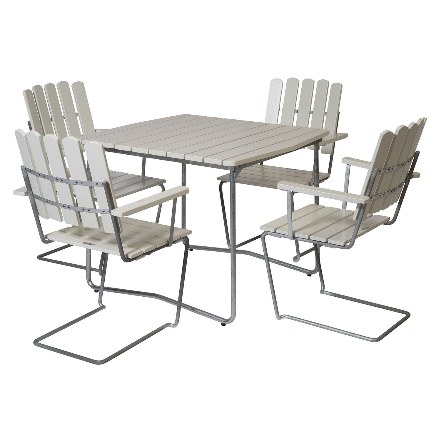 Pöytä B31 84 öljytty valkolakattua tammea