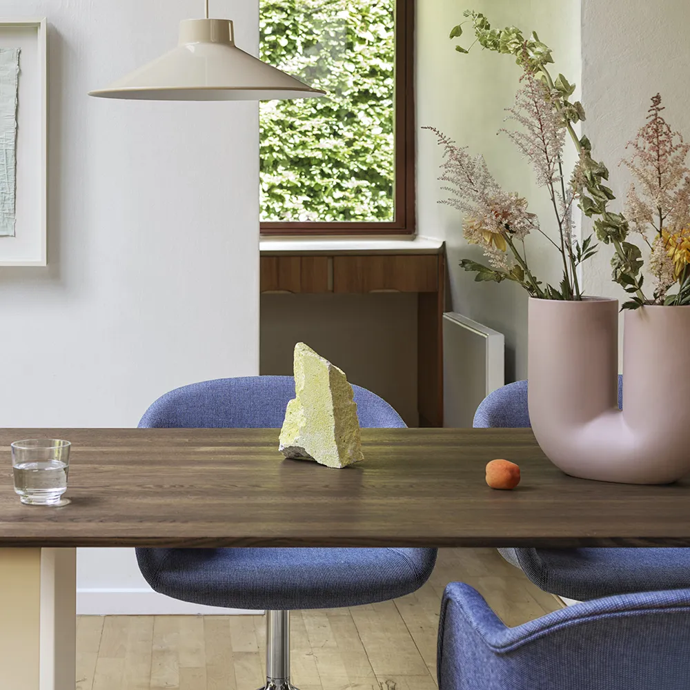 Kink Maljakko H: 26 cm - violetti