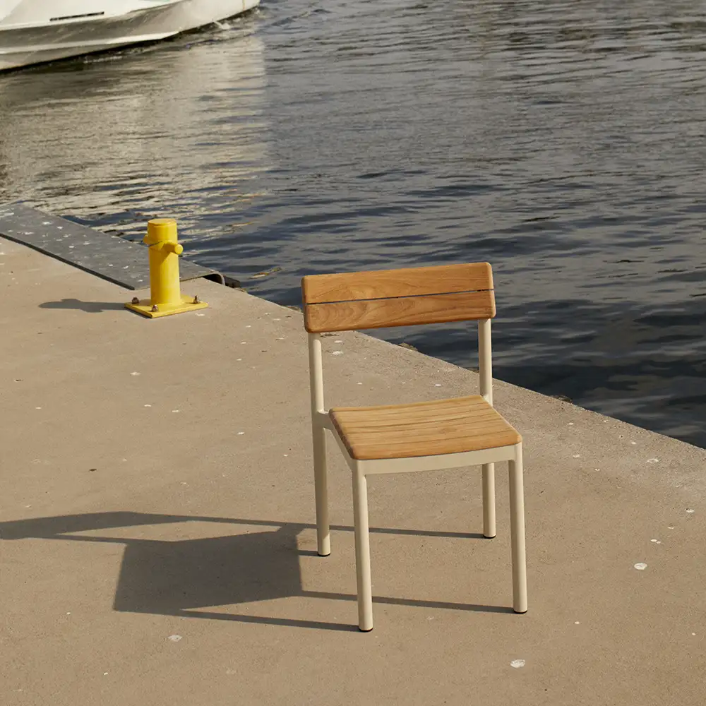 Pelagus ruokapöydän tuoli Light norsunluu