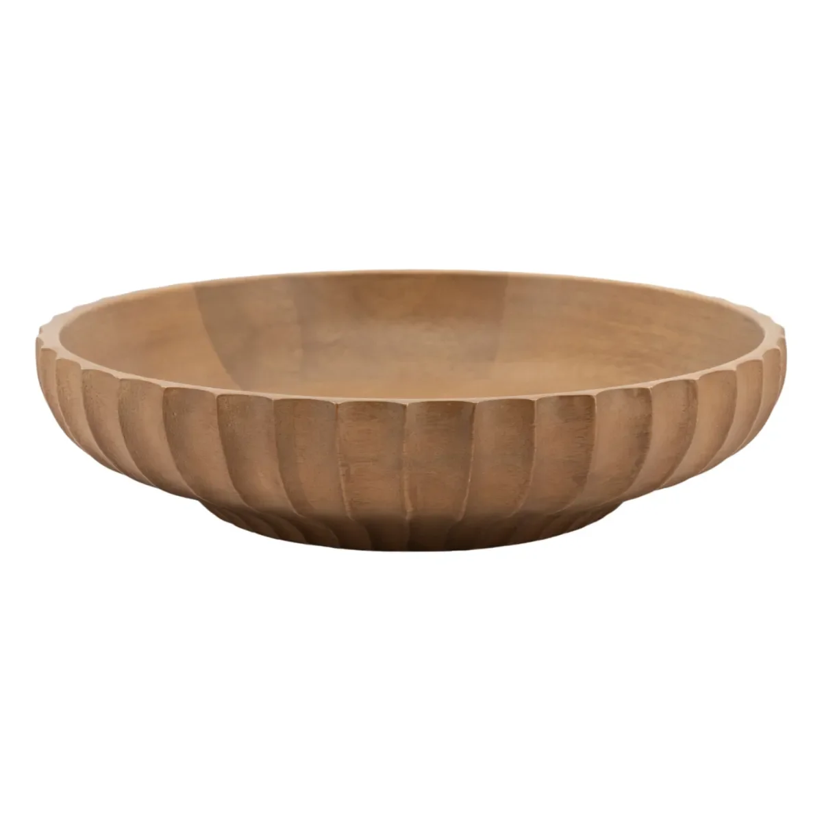 Yori large Kulho 25x25x6 cm Mangopuu Ruskea