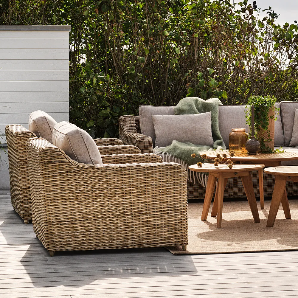 Glendon 3-paikkainen sohva  Rustic / Beige