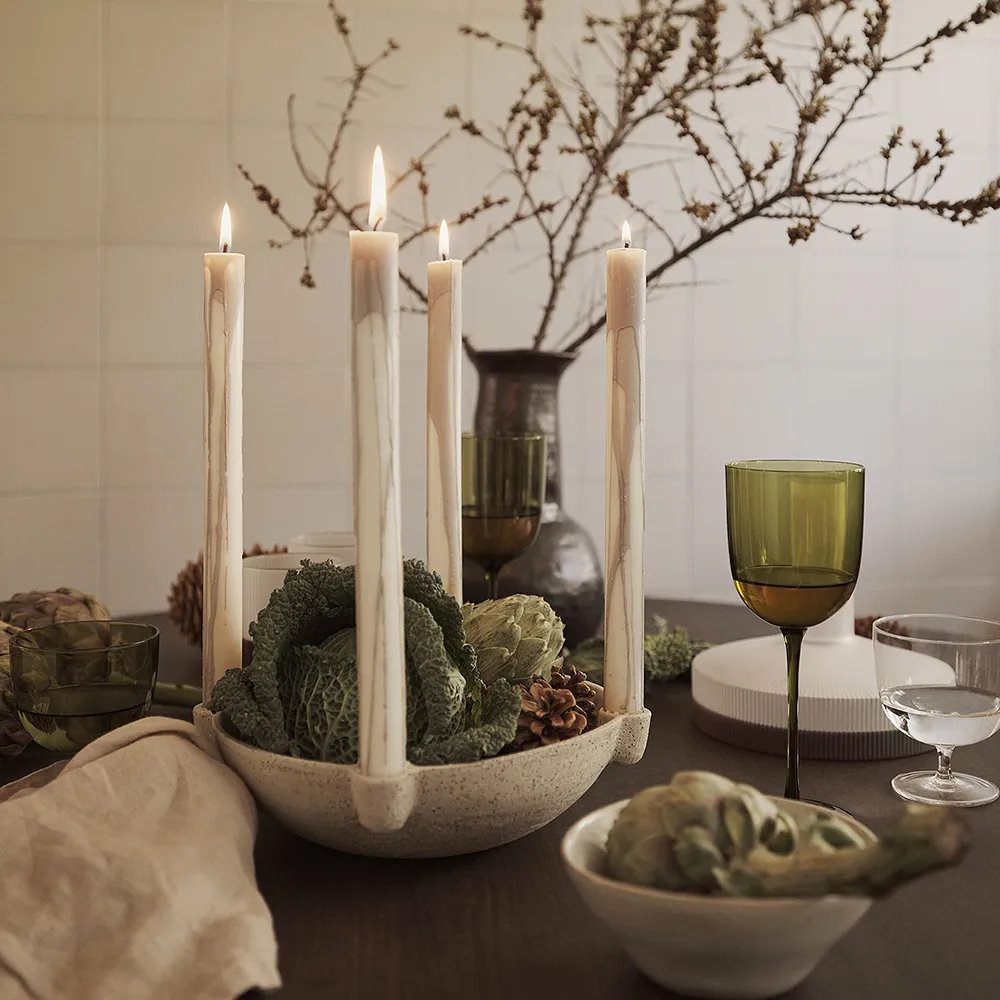 Bowl Kynttilänjalka Ø27 cm Ceramic