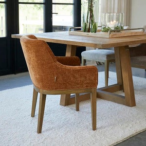 Whistler tuoli käsinojilla Maroon Brown