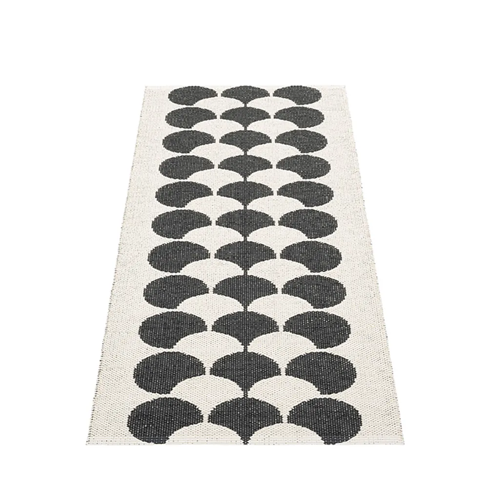 Poppy Black / Vanilla matto 70 x 150 cm