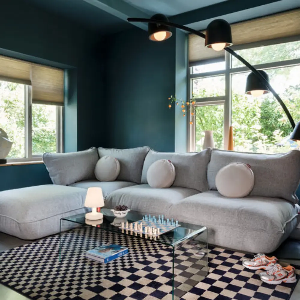 sumo sohvan kulmaosa boucle recycled grey