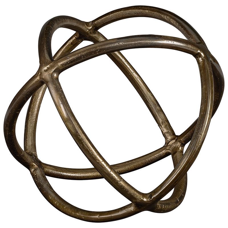 Carlo L koriste Vintage Brass Artwood 