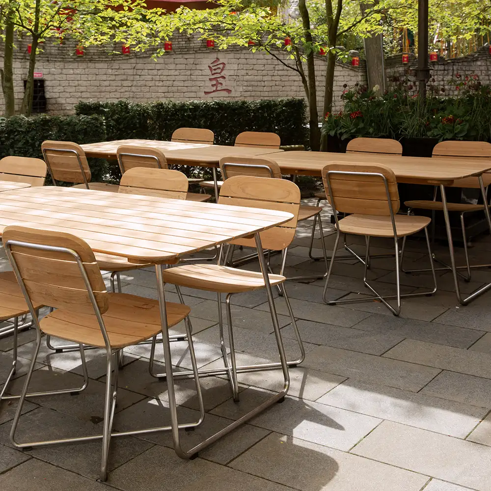 Lilium ruokailutuoli Teak