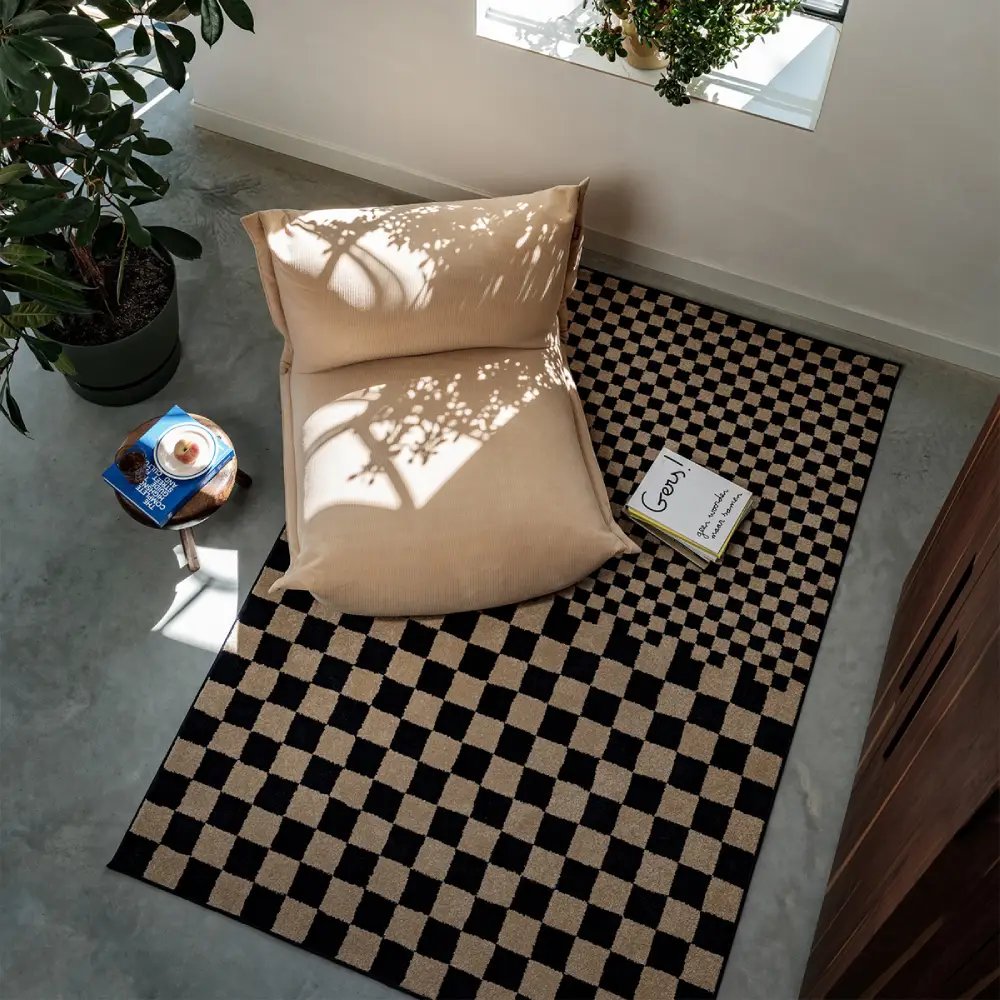 Matto petit square affair blue-beige