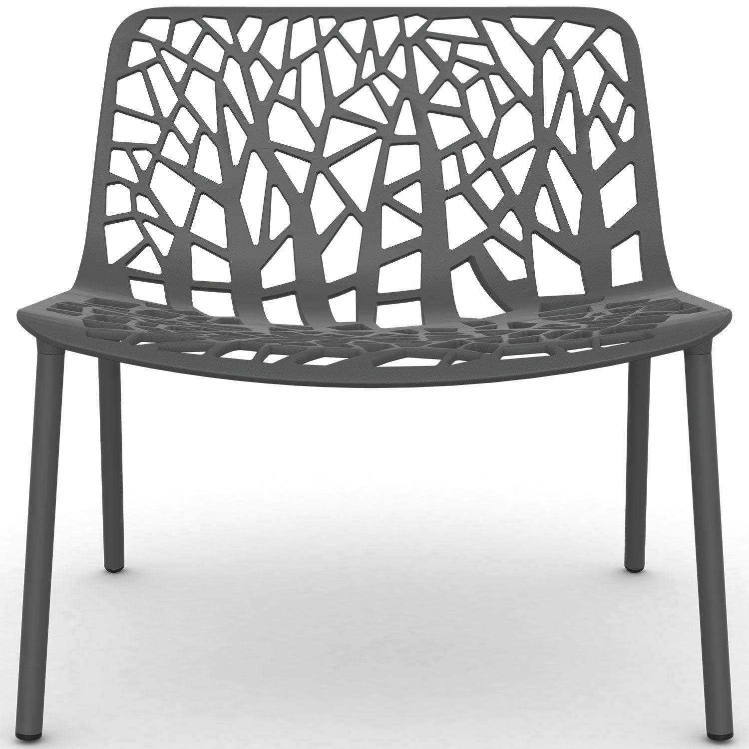 Forest loungenojatuoli Metallic Grey 