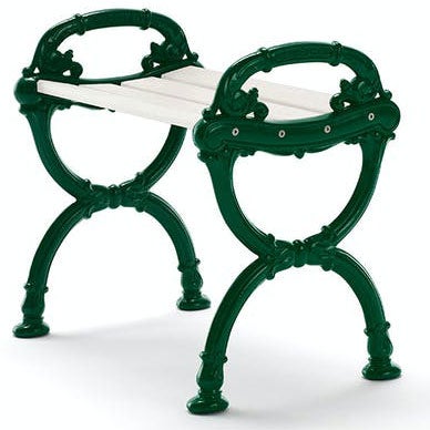 Byarum jakkara päätypaneelit: vihreä / trä:vitlackerad mänty