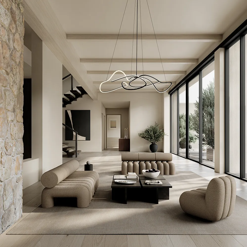 Brutus-sohvapöytä - Kahvi