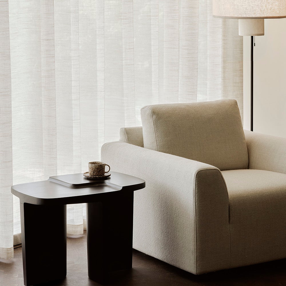 Brutalist Sivupöytä mahonki