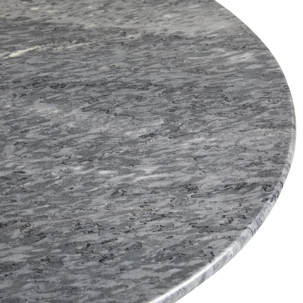 Loire marmoripöytä 60 harmaa/musta Brafab