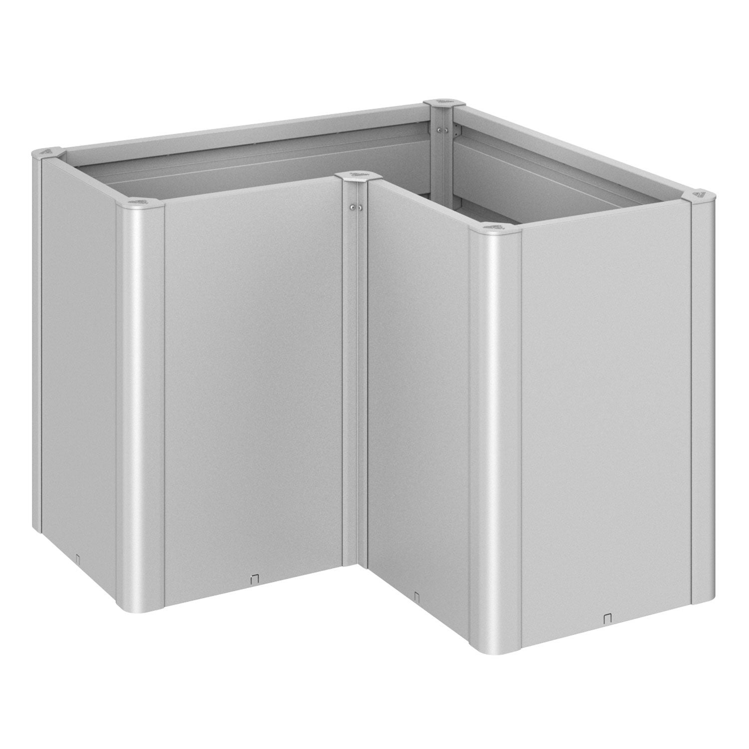 Belvedere istutusallas maxi koko l100 metallic hopea