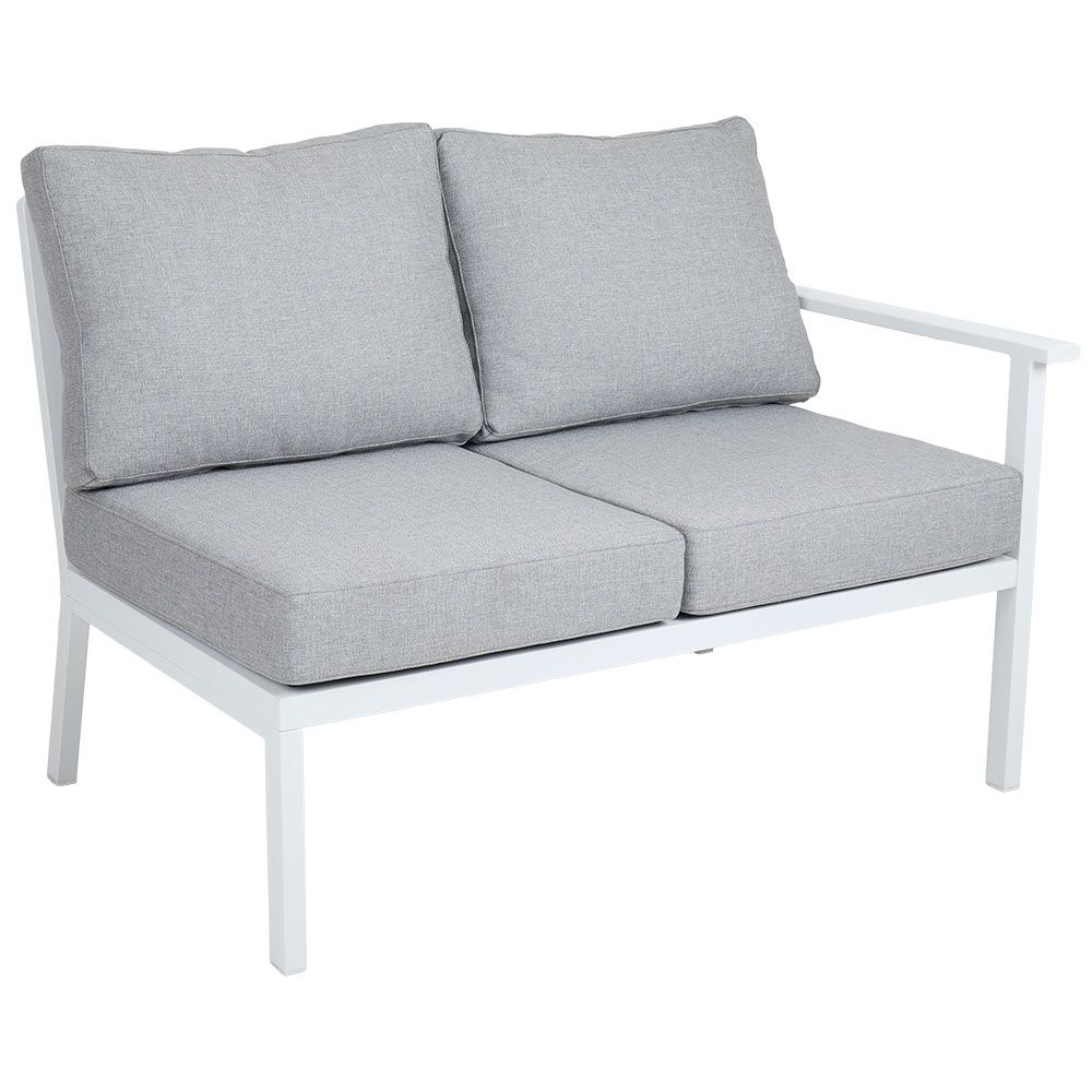  Samvaro päätyosa vasen+oikea valkoinen/harmaa