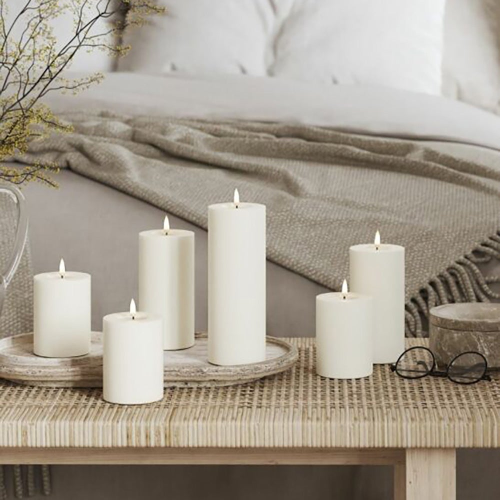  LED-lohkovalo 7,5x20 cm valkoinen