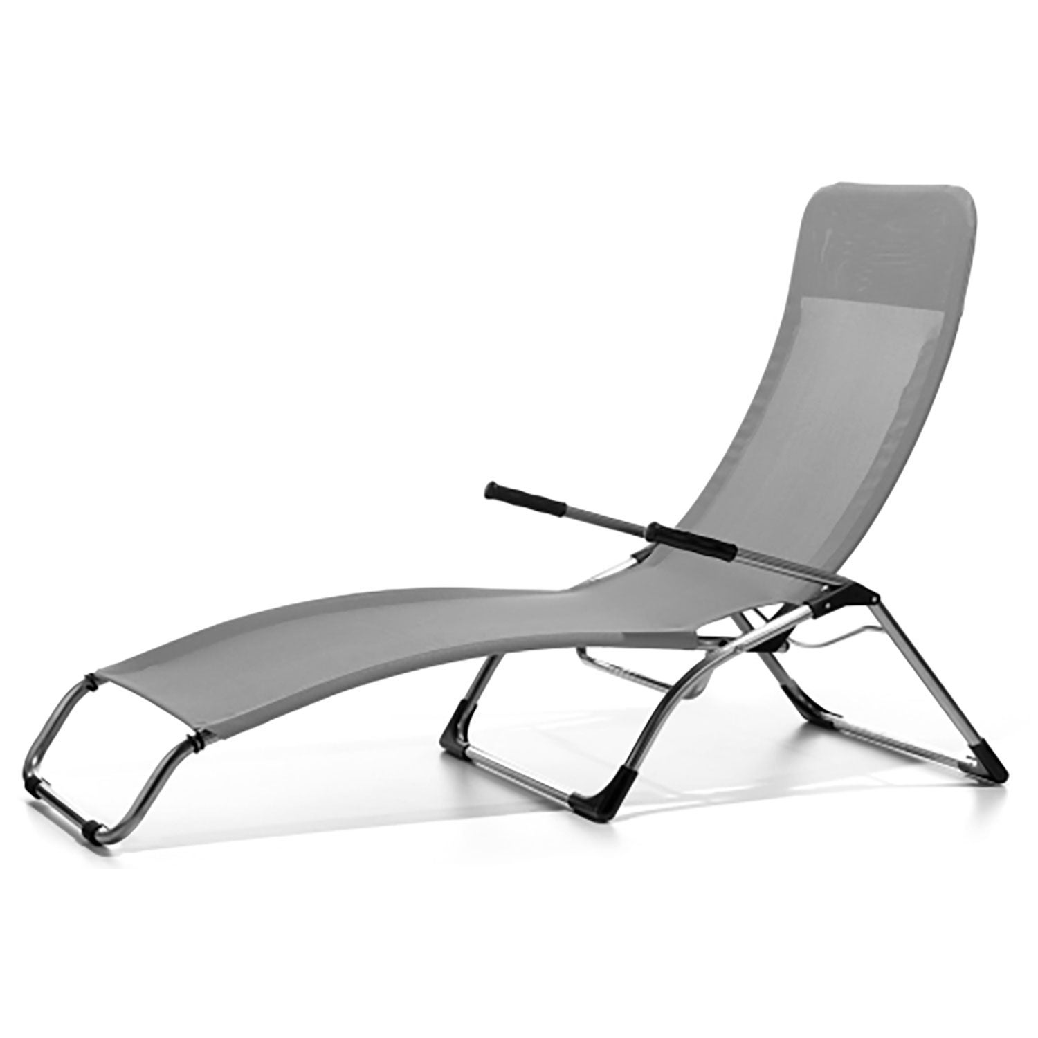Samba aurinkotuoli grey textilene/alumiini