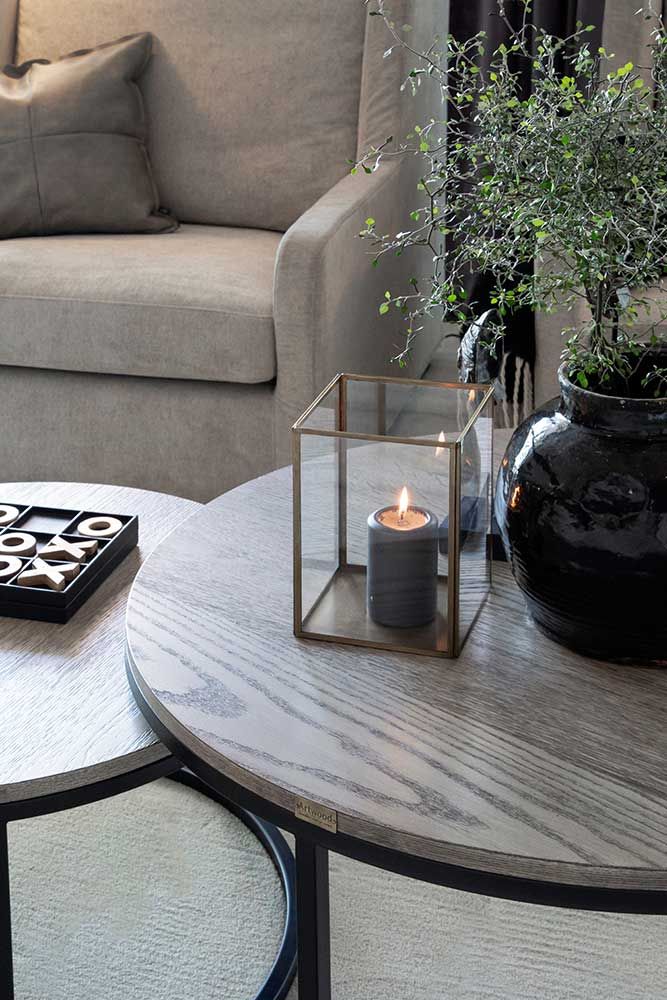 Mason sivupöytä antiikinharmaa Artwood