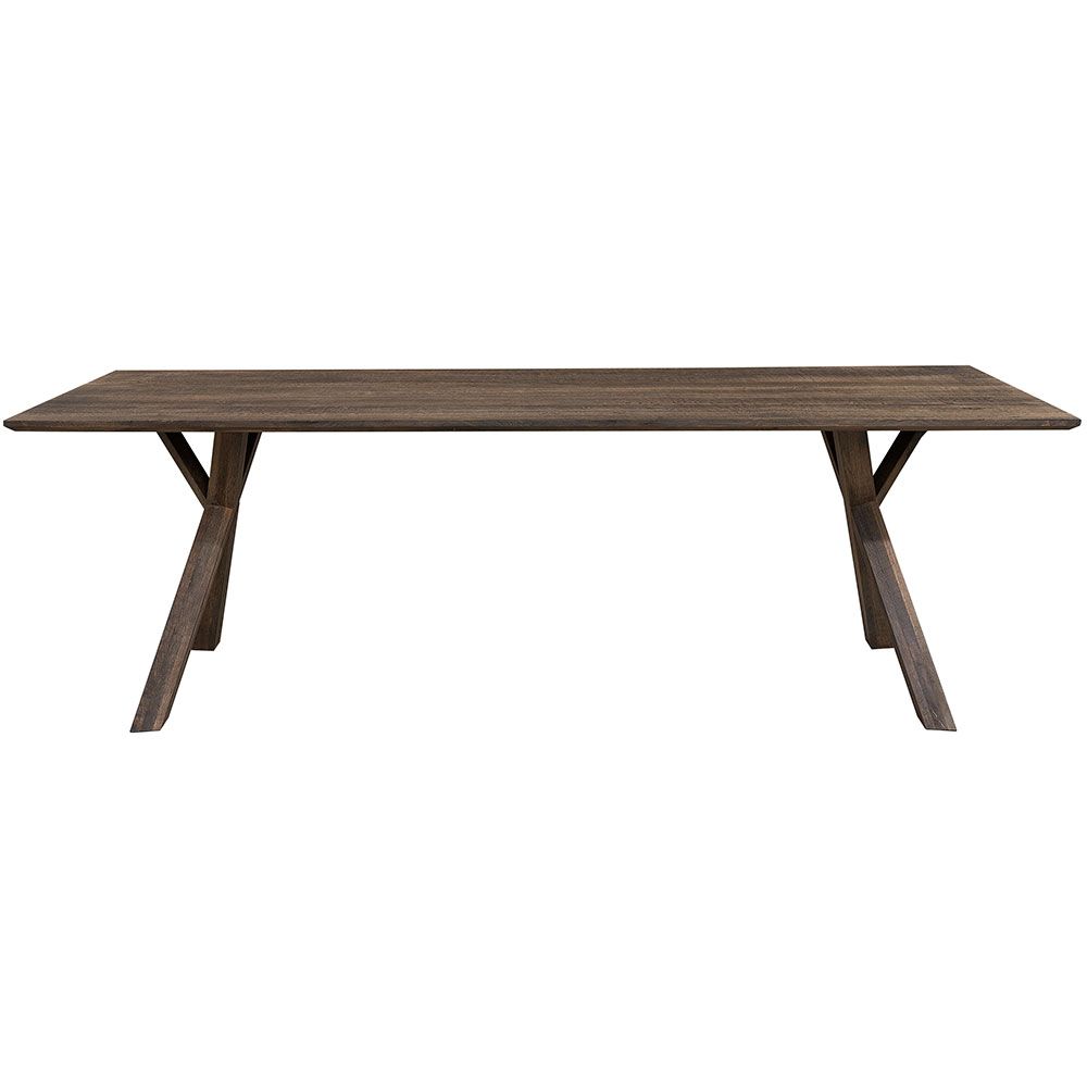 Ruokapöytä Tree 240 X 90 Cm Silver Back